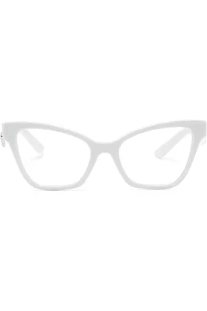 Dolce & Gabbana Logo-plaque cat-eye glasses