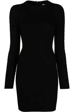 Michael Kors Monogram-jacquard mini dress