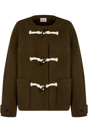Studio Tomboy Toggle-fastening round-neck jacket