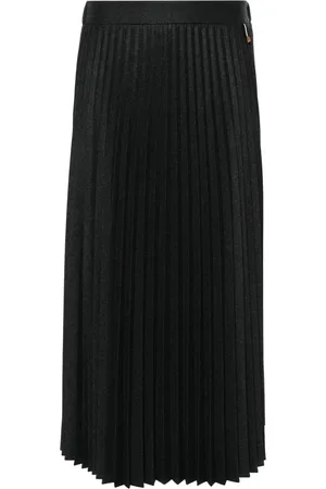 LORENA ANTONIAZZI Pliss?? midi skirt