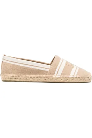 Tory Burch Logo-embroidered flat espadrilles