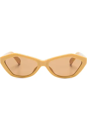 Linda Farrow X Jacquemus geometric-frame sunglasses