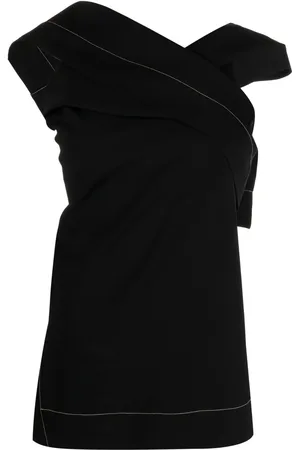 Jil Sander Asymmetric sleeveless top