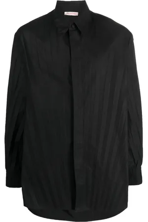 VALENTINO GARAVANI Pleated long-sleeve shirt