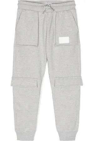 Calvin Klein Logo-appliqu?? cargo track pants