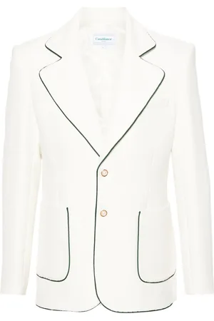Casablanca Tennis single-breasted blazer