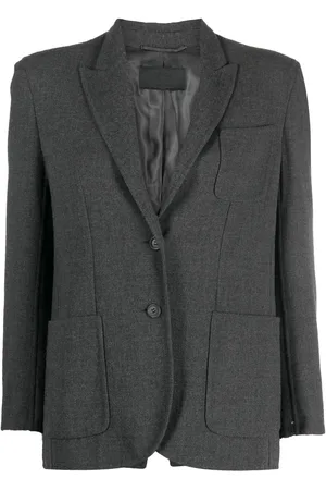 Prada 2000s single-breasted wool blazer