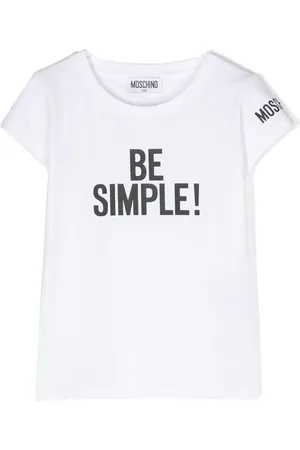 Moschino Slogan-print cotton T-shirt
