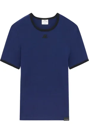 Courrèges Logo-appliqu?? T-shirt
