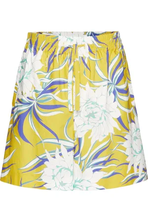 VALENTINO GARAVANI Graphic-print knee-length shorts
