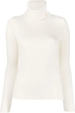 Saint Laurent Ribbed-knit roll-neck sweater