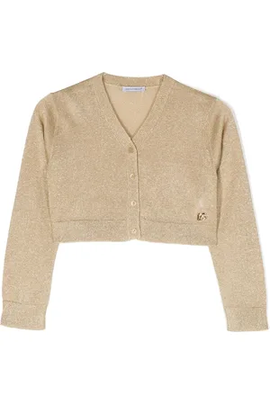 Dolce & Gabbana Glittered V-neck cardigan