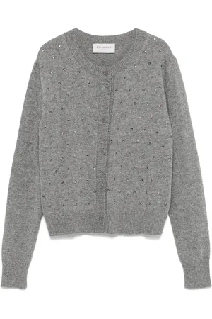 Ermanno Firenze Rhinestone-embellished cardigan