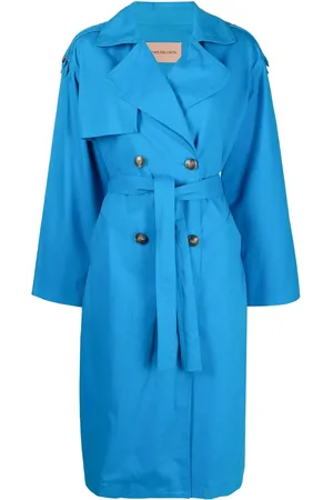 YVES SALOMON Tied-waist trench coat
