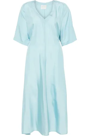 FORTE FORTE Habotal silk maxi dress