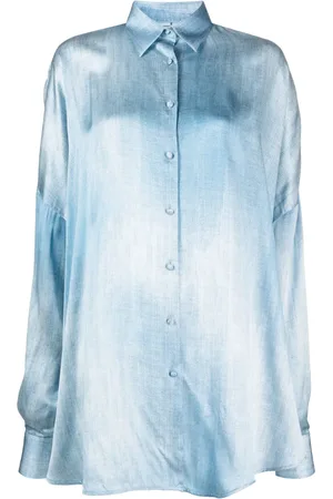 ERMANNO SCERVINO Long-sleeve silk shirt