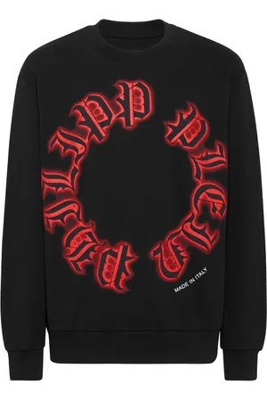 Philipp Plein Logo-print cotton sweatshirt