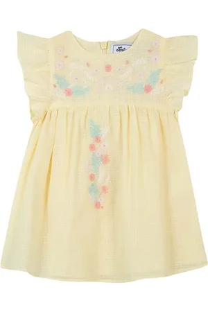 Tartine Et Chocolat Floral-embroidery dress