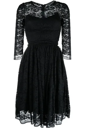 Dolce & Gabbana 2000s A-line lace dress