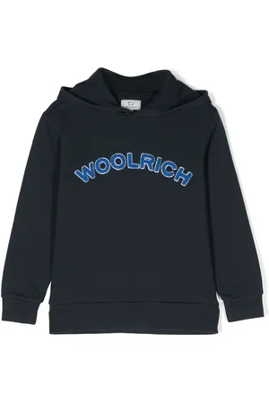 Woolrich Varsity terry-cloth-logo hoodie