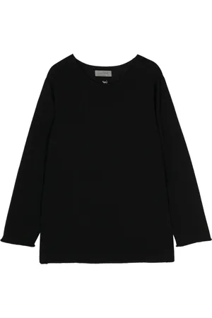YOHJI YAMAMOTO Logo-embroidered jumper