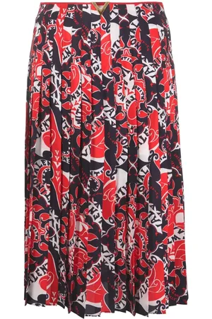 VALENTINO GARAVANI Archive Manifesto pleated skirt