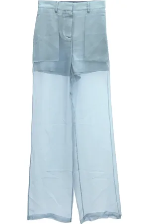 Burberry 2020s sheer silk trousers