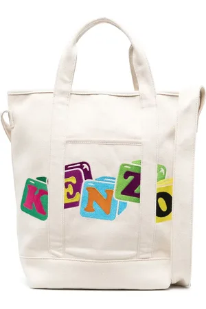 Kenzo Logo-patch tote bag