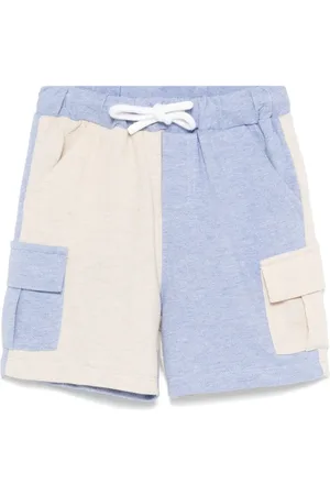 PATACHOU Colour-block cargo shorts