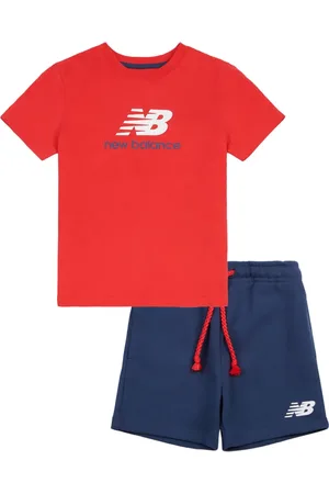 New Balance Logo-print two-piece set