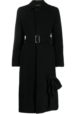 Comme des Garçons Long belted coat