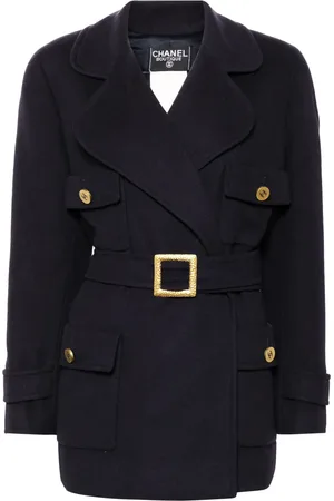 CHANEL 1994 belted cashmere jacket