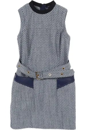LOUIS VUITTON 2010s Damier Azur dress