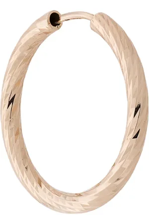 Maria Black 14kt yellow Alba hoop earring