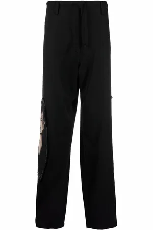 YOHJI YAMAMOTO Drawstring straight-leg trousers
