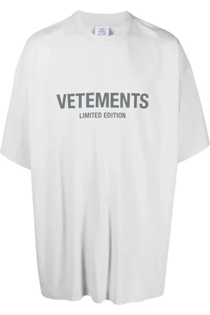 Vetements Logo-print cotton T-shirt