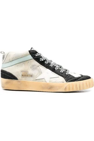 Golden Goose Mid Star lace-up sneakers
