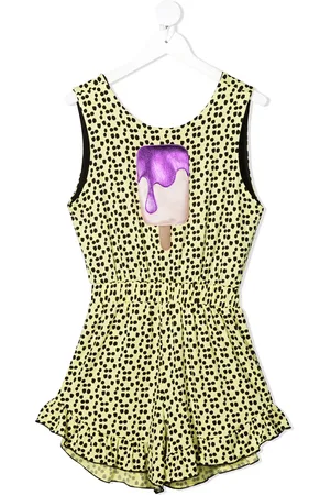 Wauw Capow by Bangbang Columbia print playsuit
