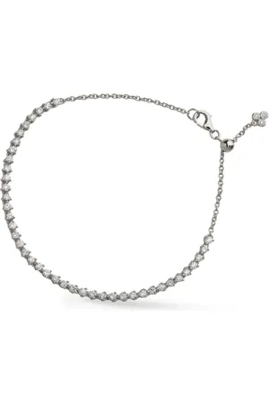 Lark & Berry 14kt white gold Modernist tennis bracelet