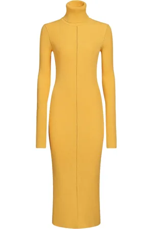 Marni Roll-neck ribbed midi dress