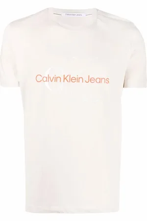 Calvin Klein Logo-print crewneck T-shirt
