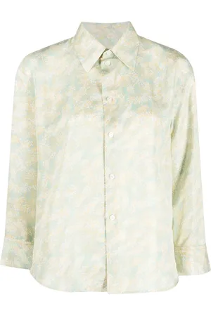 Jil Sander Floral-print long-sleeve shirt