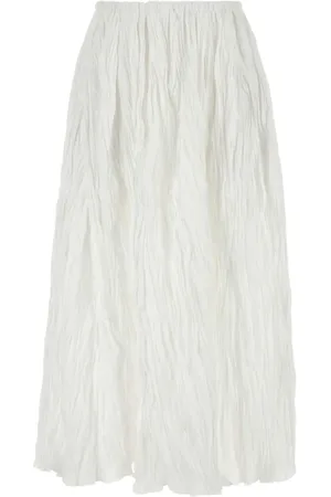 CO Pleated maxi skirt