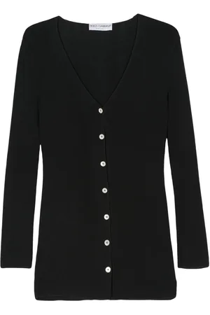 Dolce & Gabbana 1990s ribbed-knit cardigan