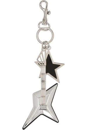 VERSACE Charm-detail keyring