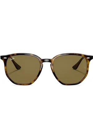 Ray-Ban Round-frame tortoiseshell sunglasses