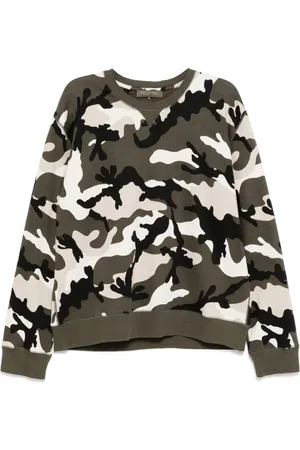 VALENTINO GARAVANI Camouflage-pattern sweatshirt