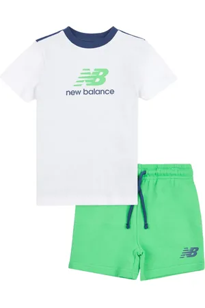 New Balance Logo-print shorts set