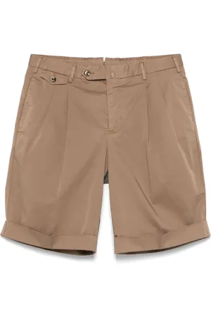 PT Torino Pleat-detail shorts