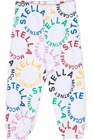 Stella McCartney Circular logo-print cotton track pants